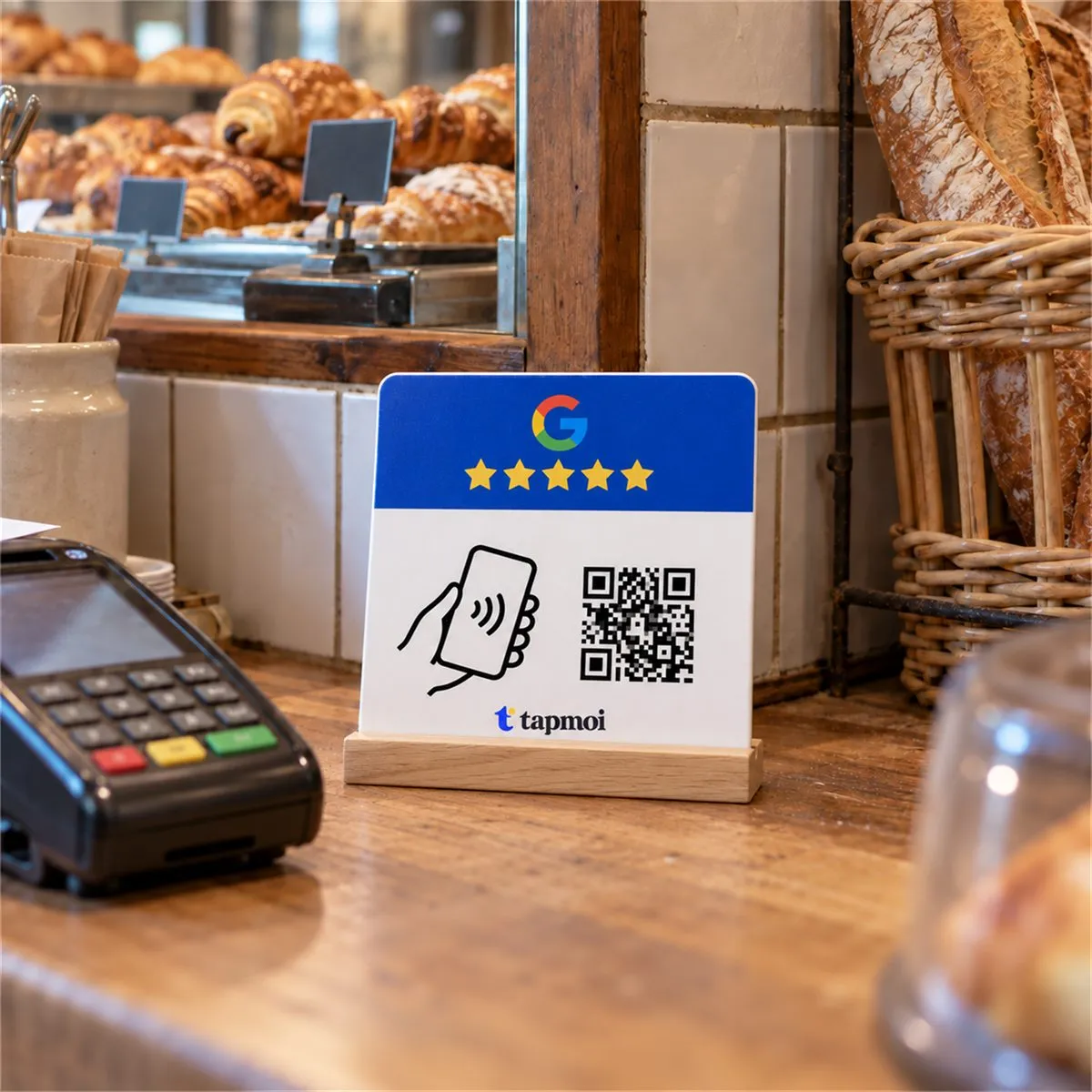 Modèle de plaque avis Google : Votre avis compte